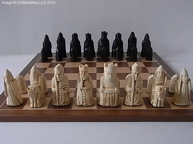 Isle of Lewis Theme Chess Pieces